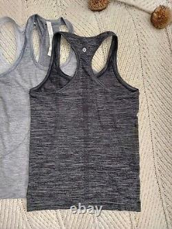 LULULEMON Swiftly Tech & Swift Speed & Cool Racerback II Tank Top Bundle 6