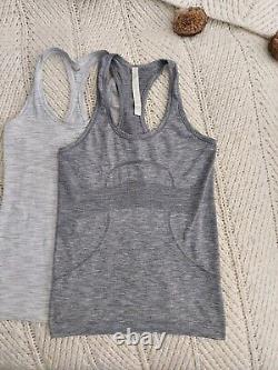 LULULEMON Swiftly Tech & Swift Speed & Cool Racerback II Tank Top Bundle 6