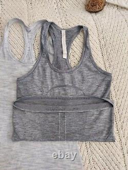 LULULEMON Swiftly Tech & Swift Speed & Cool Racerback II Tank Top Bundle 6