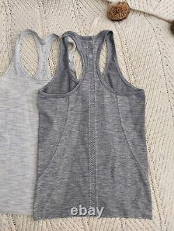 LULULEMON Swiftly Tech & Swift Speed & Cool Racerback II Tank Top Bundle 6