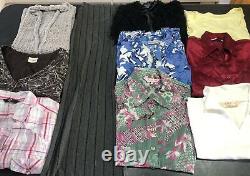Large Bundle Ladies Clothes Size 18 M&S Trousers, Cardigan, Shaggy Jacket & More