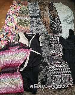 Large Joblot Bundle of 6 bags (Over 200 items) of Women's clothing -Large size