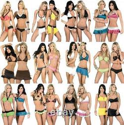 Lot 10 20 Pcs Women Plus Size Dresses Tops Bikini Bottoms Clothing XL 2X 3X
