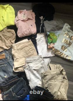 Lot Of 53 Piece Resellers Womens Name Brand Clothing Bundle Small NWT Preowned