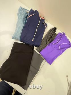 Lululemon, Alo, REI and more bundle lot women's set of 6 gym exercise clothes me