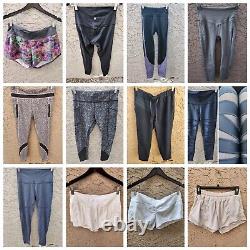 Lululemon Bundle Lot Of 12 Leggings Pants Tight Hotty Hot Align Speed SZ 8