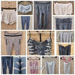 Lululemon Bundle Lot Of 14 Leggings Bra Hotty Hot Shorts Short Sleeve 8 10 READ