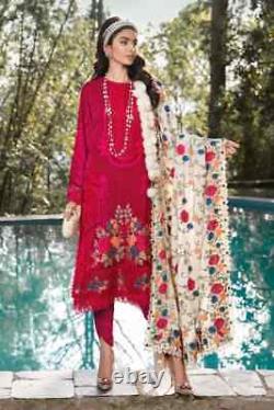 Maria B Linen Unstitched D10 Pakistani Clothes