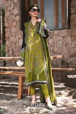 Maria B Linen Unstitched D11 Pakistani Clothes