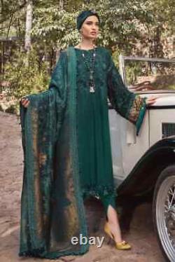 Maria B Linen Unstitched D5 Pakistani Clothes