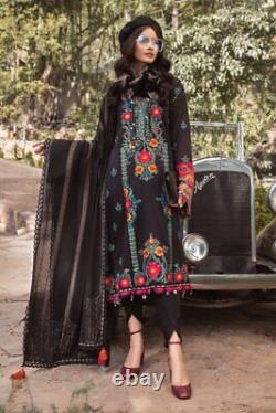Maria B Linen Unstitched D7 Pakistani Clothes