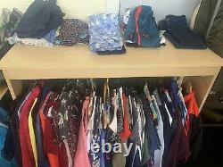 Massive Bundle Pre Loved Clothing Joblot Mens Womens Kids 340 Items Wholesale