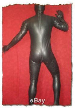 Men's 100% Latex Rubber Gummi 0.48mm Catsuit Bodysuit Suit Zentai Leotard Overal