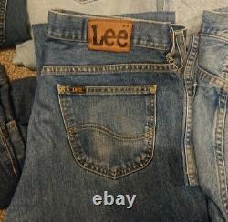 Mens Lee Jeans Mixed Denim Bundle Joblot X18