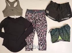 Nike Women's Dri-Fit Bundle Lot Of 5 Athletic Apparel Yoga Run Gym Sport! Size M