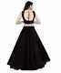 Partywear Black Net Lehenga Choli Ethnic Top Skirt New Bridal Clothing For Women