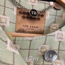 Retro Luxury Ted Baker Suit Bundle including silk vest, Size 3/4 or Medium