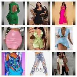 SHEIN Clothing Bundle Lot Womens Size Small Mini Maxi Dress Crop Top Skirt Jeans