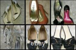 Size 7 Good Condition Heels and Clothes Bundle 5kg