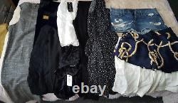 Size 8+10 joblot bundle ladies clothes 130 items new & used NG5 see pics