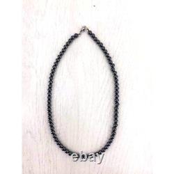 Used Clothing Yuzdhurgi Black Pearl Necklace Re Women'S Unmarked Secondhand