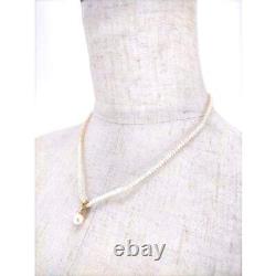 Used Clothing Yuzdhurgi K18 Pearl Necklace Re Women'S Unmarked Secondhand