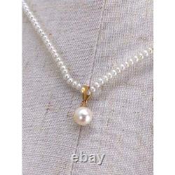 Used Clothing Yuzdhurgi K18 Pearl Necklace Re Women'S Unmarked Secondhand