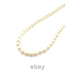 Used Clothing Yuzdhurgi Pearl Necklace Women'S Unmarked Secondhand Thrift 0152