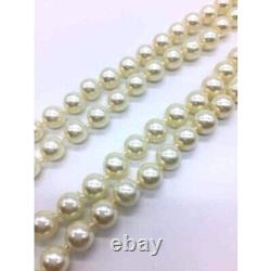 Used Clothing Yuzdhurgi Pearl Necklace Women'S Unmarked Secondhand Thrift 0155