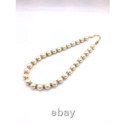 Used Clothing Yuzdhurgi Stone Gold Combi Pa Pearl Necklace Women'S Unmarked
