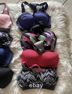 Victorias Secret VSX Underwire Lined Sports Bra Bundle Lot Size 32C