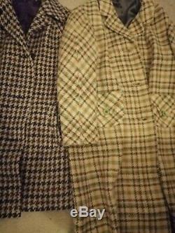 Vintage 60s 70s 80s Job lot bundle wholesale clothes dresses jackets coats tops