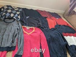 Vintage Mens/Womens Mix Tommy Hilfiger Jumper Bundle Multiple Sizes and Styles