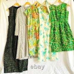 Vintage Wholesale Dresses x 30 Mixed Grade 70s 80s 90s Bundle Dress Job Lot 1