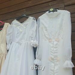 Vintage Wholesale Wedding Dress Bridal Joblot Bundle Inc. 1960s 1970s 1980s