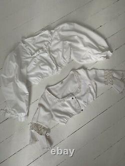 Vintage clothing wholesale bundle milkmaid top blouse job lot 15