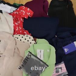 Wholesale 40pc Bundle Mixed Clothes Inc H&M, Femmeluxe Boohoo, kipling, PLT B