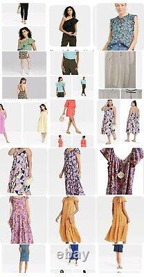 Wholesale Bundle Box Clothing 8 10 Dresses / Top Lot RESELL NEW