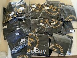 Wholesale Job Lot New Officialfoo Fighters Gig T Shirts X33 Bundle