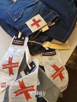 Wholesale Joblot Womens Jeans BNWT Bundle x 15 items by ZU-ELEMENTS Designer