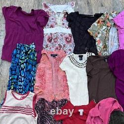 Wholesale Vintage Y2K Clothing Lot of 65 Items Women's Tops Resale Bundle