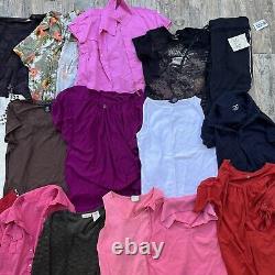 Wholesale Vintage Y2K Clothing Lot of 65 Items Women's Tops Resale Bundle