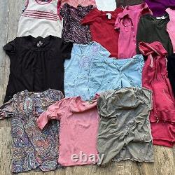 Wholesale Vintage Y2K Clothing Lot of 65 Items Women's Tops Resale Bundle