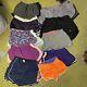 Woman's nike running shorts Bundle Lot Of 10 Lined mixed sizes