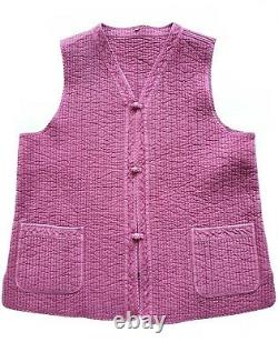 Women cotton100 quilted jacket vest pants meditation clothes daily Hanbok