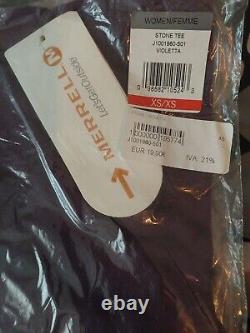 Women's Merrell Bio-Blend T-shirts Stone Tee Violetta Job Lot Bundle Size XS S M
