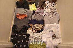 Women's clothes summer autumn top tshirt hoodie bundle 18 items size 10-12 used