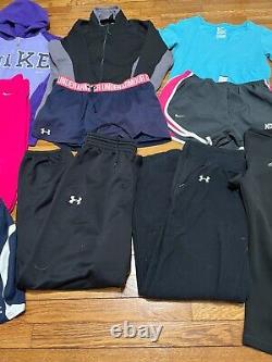Womens Athletic Clothing Lot Size Medium Nike Under Armour 13PC Bundle