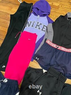 Womens Athletic Clothing Lot Size Medium Nike Under Armour 13PC Bundle