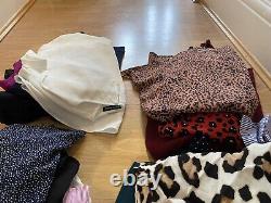 Womens Clothes Bundle Size 8-10. 100+ pcs. Top Shop, Zara, M&S, Joules Etc